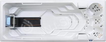 Плавательный СПА бассейн с противотоком и беговой дорожкой Bigeer Альдо